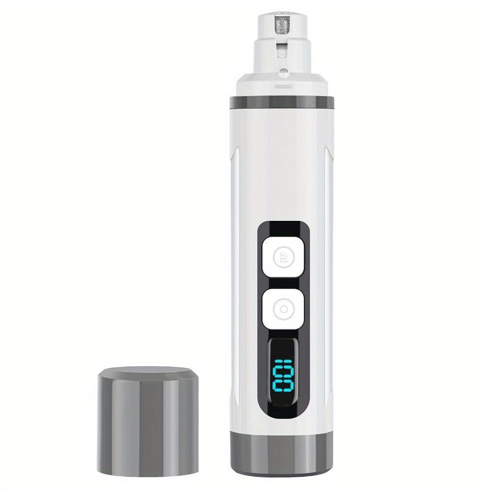 Ultra-Quiet Dog & Cat Nail Grinder with LED Light O4791