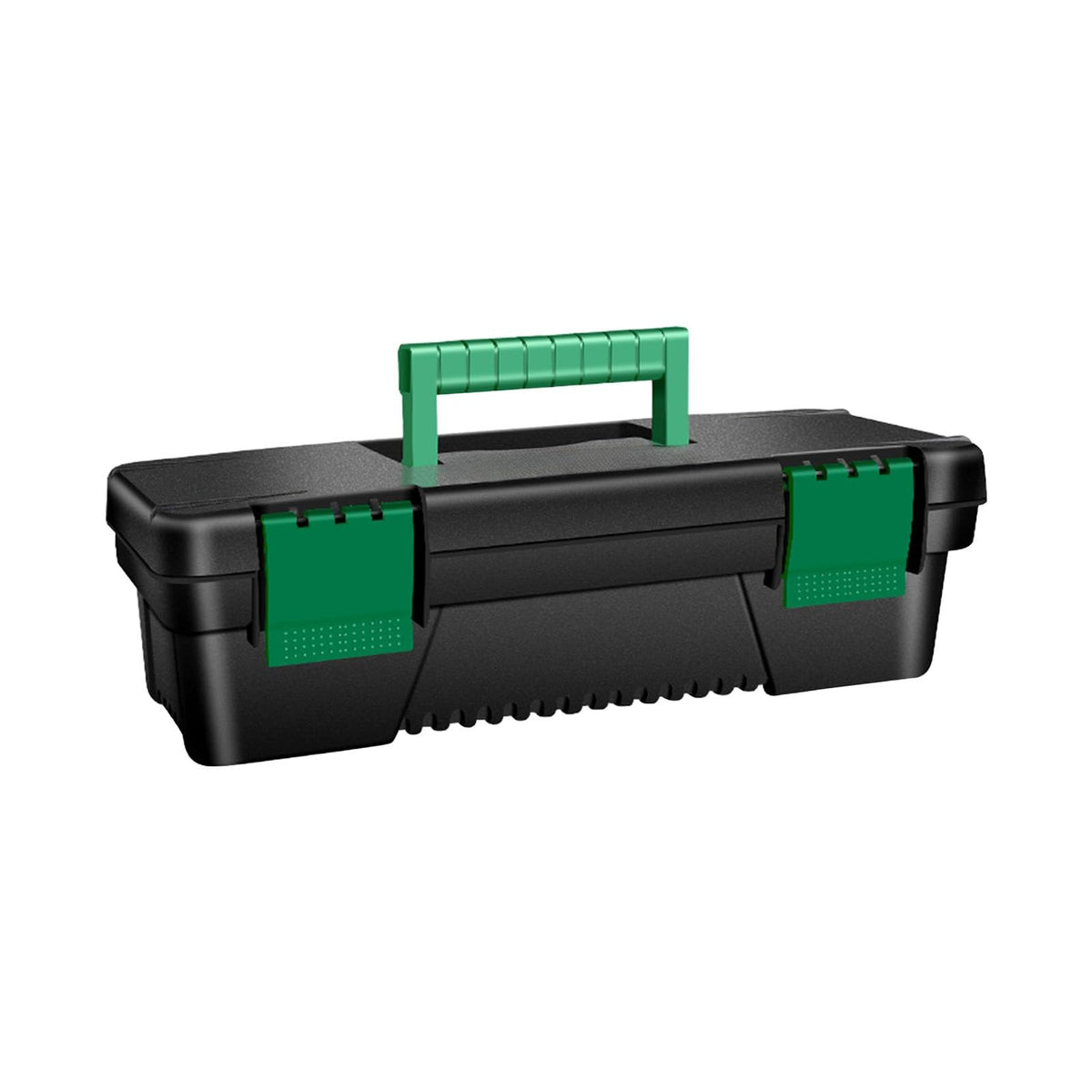 10-Inch Plastic Toolbox with Removable Tray and Double Lock P2784