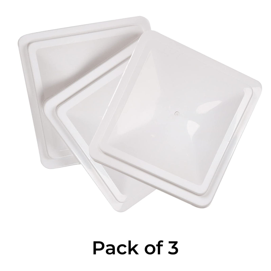 4 Pack 14" White Roof Vent Cover B103820