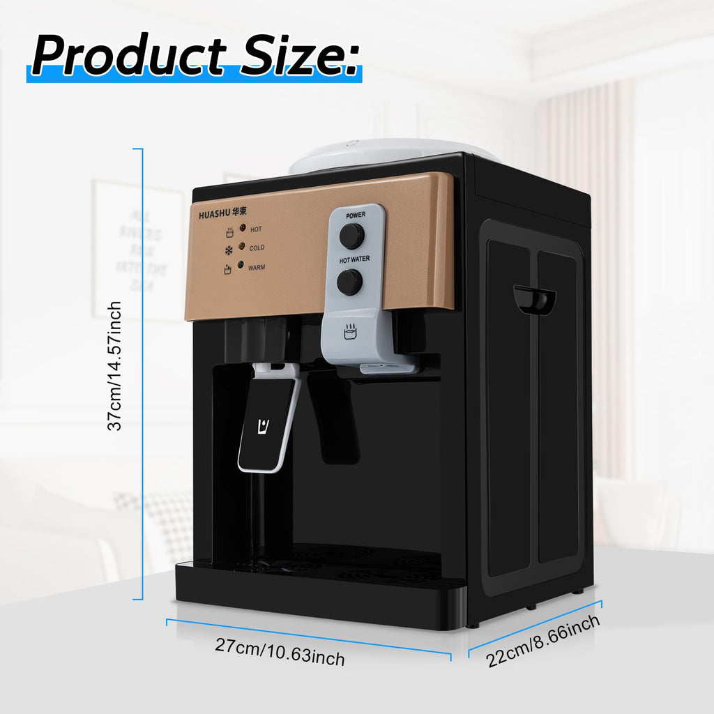 Top Loading Countertop Water Cooler Dispenser 3 Temp S6328