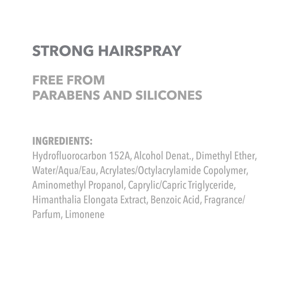 Strong Hairspray 8.1oz F32162
