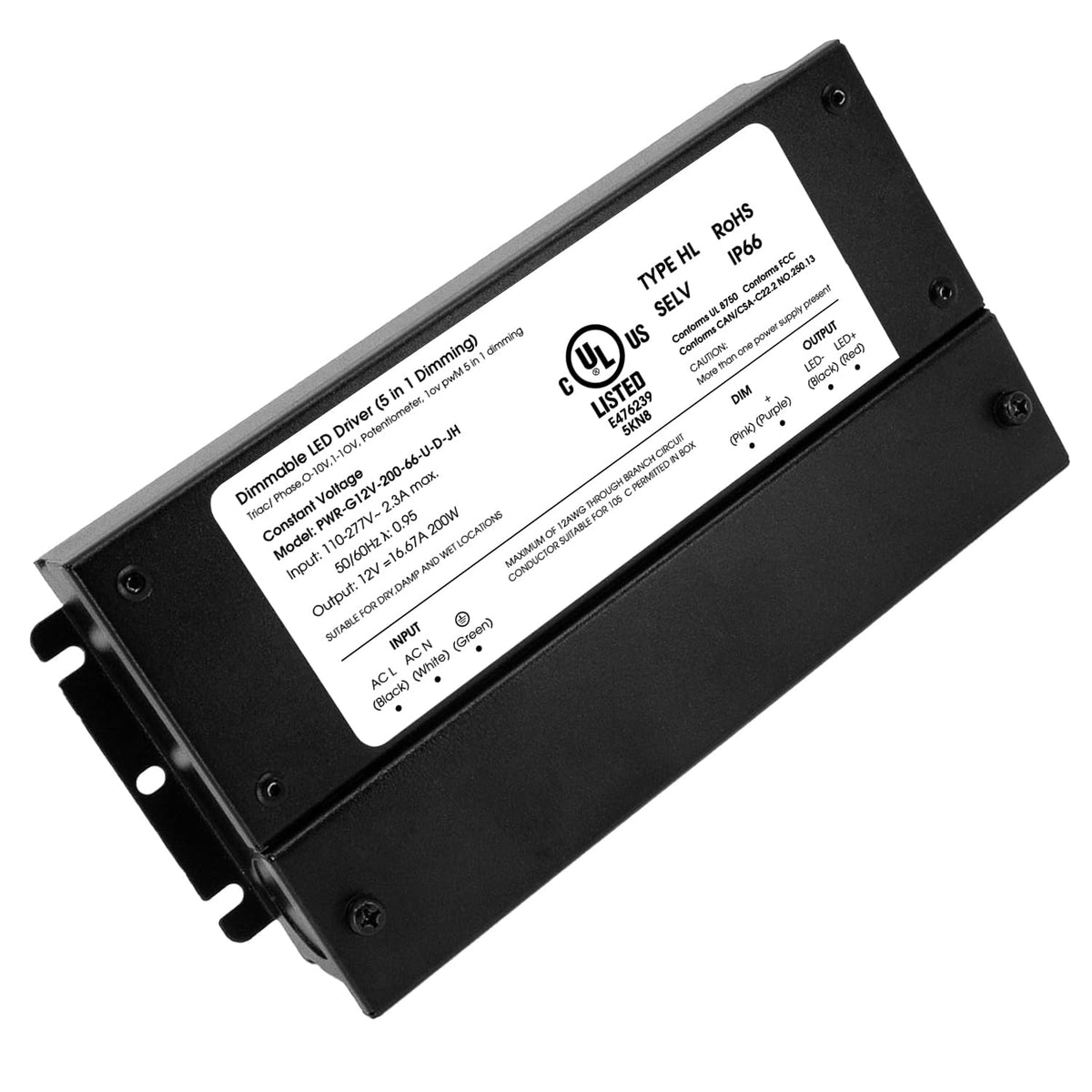 200W Dimmable LED Driver I11084
