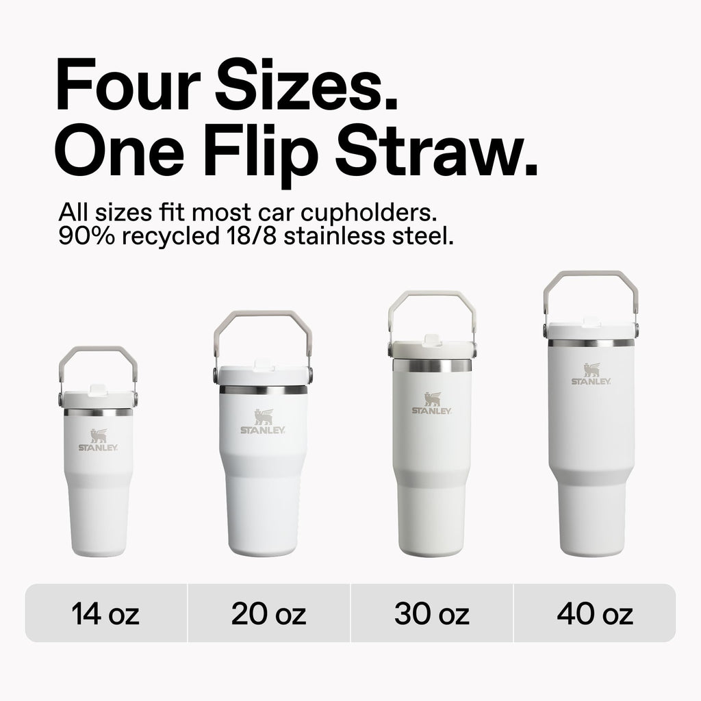 20 oz Lilac Flip Straw Tumbler B1361