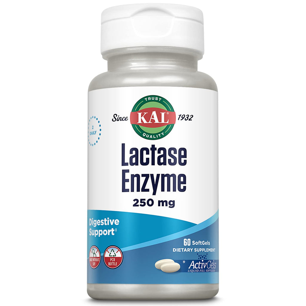 Lactase Enzyme 250 mg 60 SoftGels G461739
