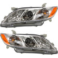 Toyota Camry Headlight 2007 2008 2009 Driver and Passenger Side Pair I75444