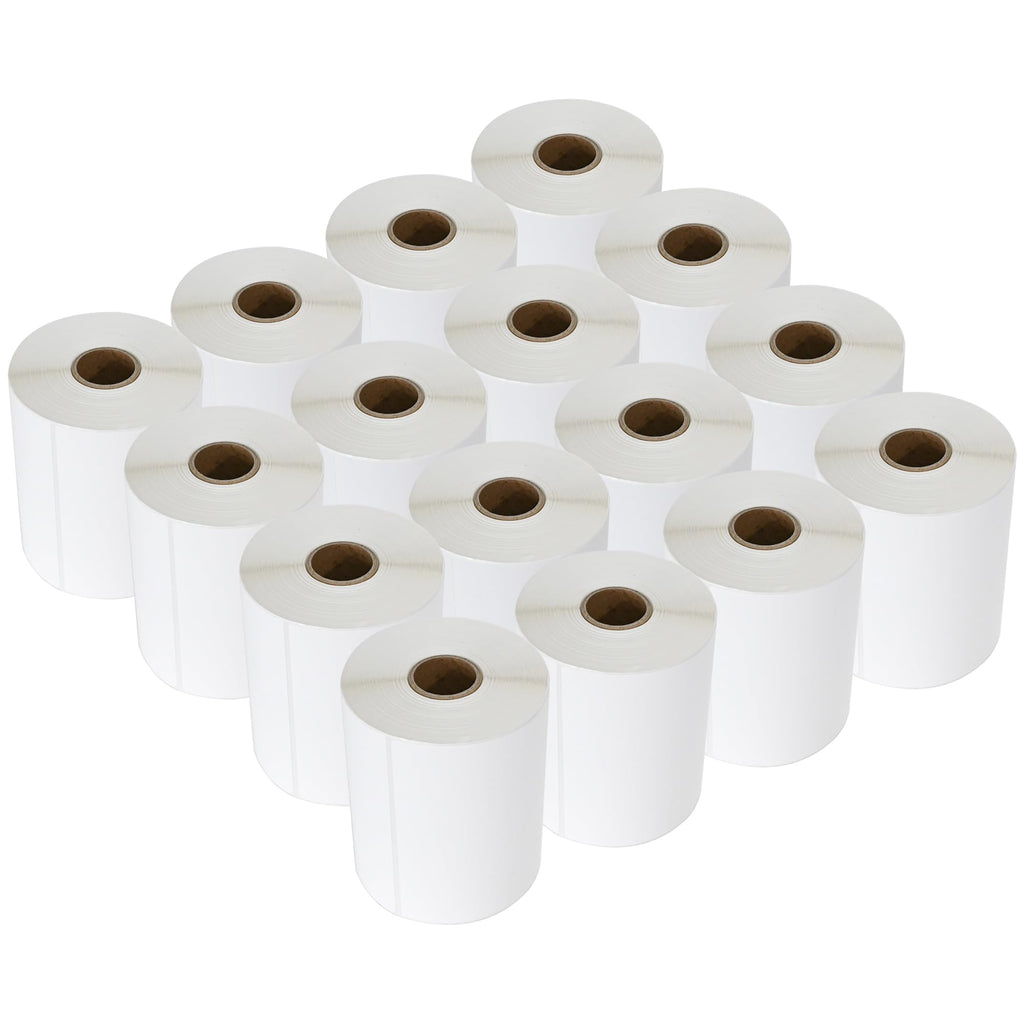 4" x 6" Direct Blank Thermal Shipping Labels 4000 Count 16 Rolls N4391