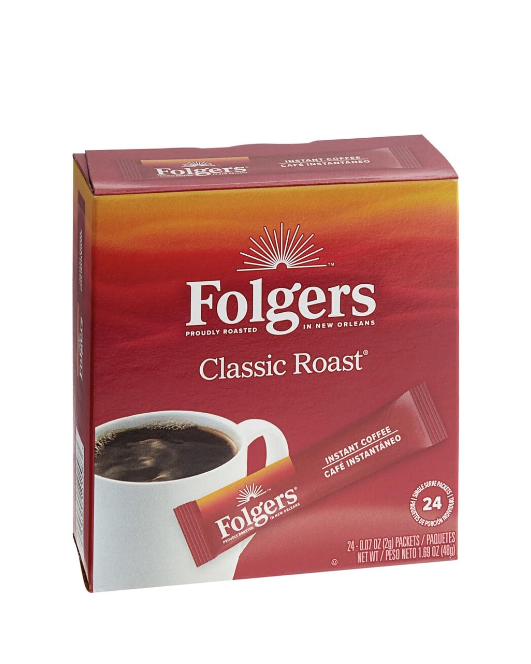 Classic Roast Instant Coffee Packets Z6676