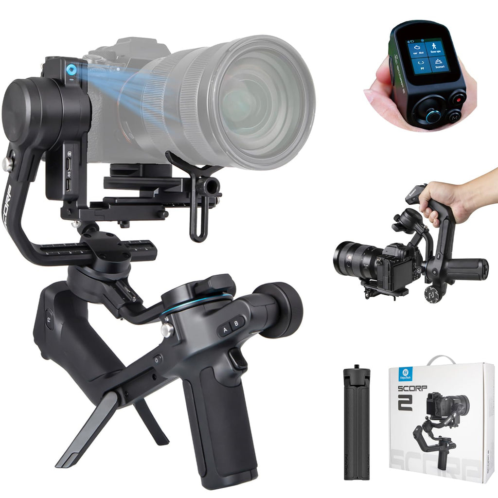 3-Axis Camera Gimbal Stabilizer with Touch Screen D3712