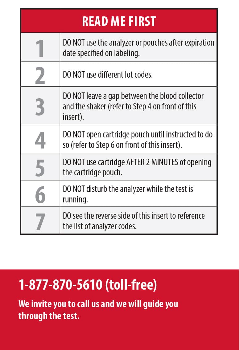 A1C Home Test L501093