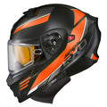Orange Large Modular Snowmobile Helmet T232