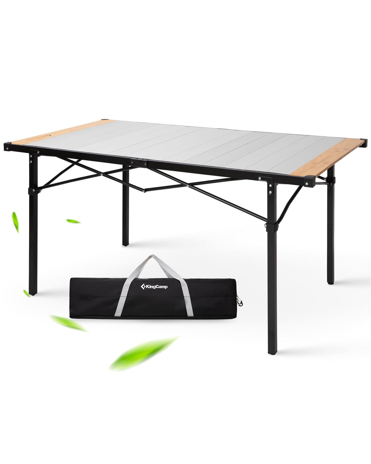 Bamboo Aluminum Camping Table O5040