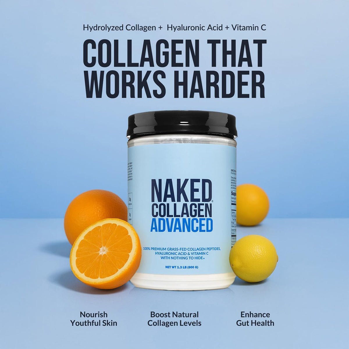 Chocolate Collagen Peptides Protein Powder, 1.3LB V226