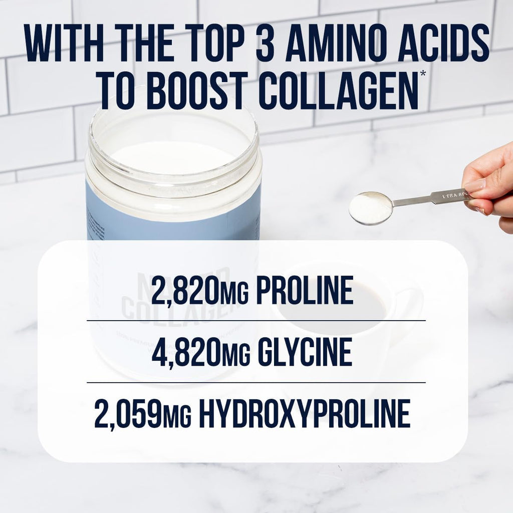 Chocolate Collagen Peptides Protein Powder, 1.3LB V226