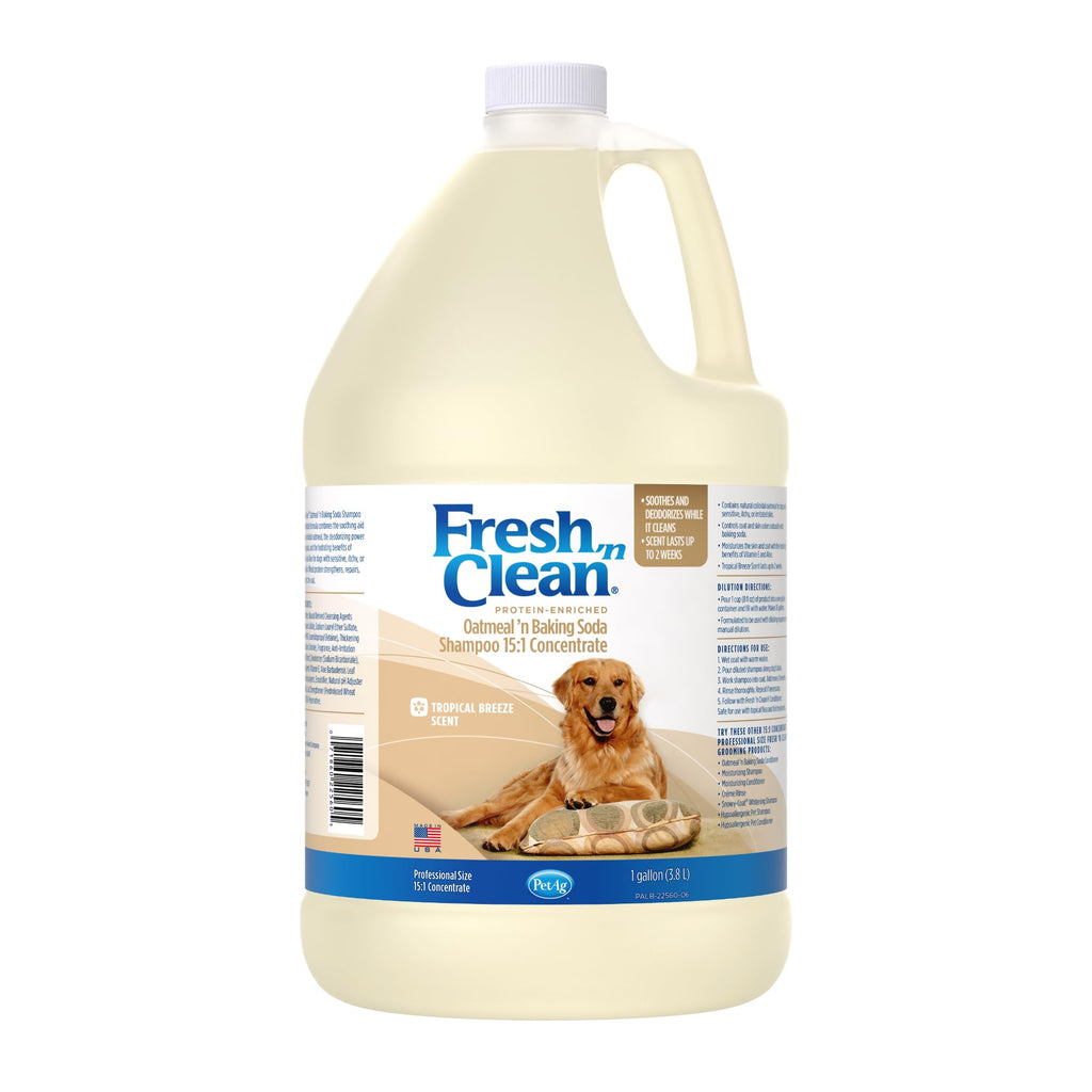 Oatmeal Baking Soda Shampoo Tropical Fresh Scent 1 Gallon A720