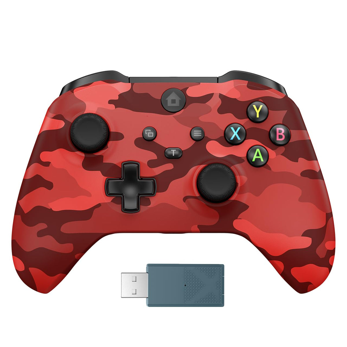 Wireless Controller for X-BOX One/PC Camo Red O907