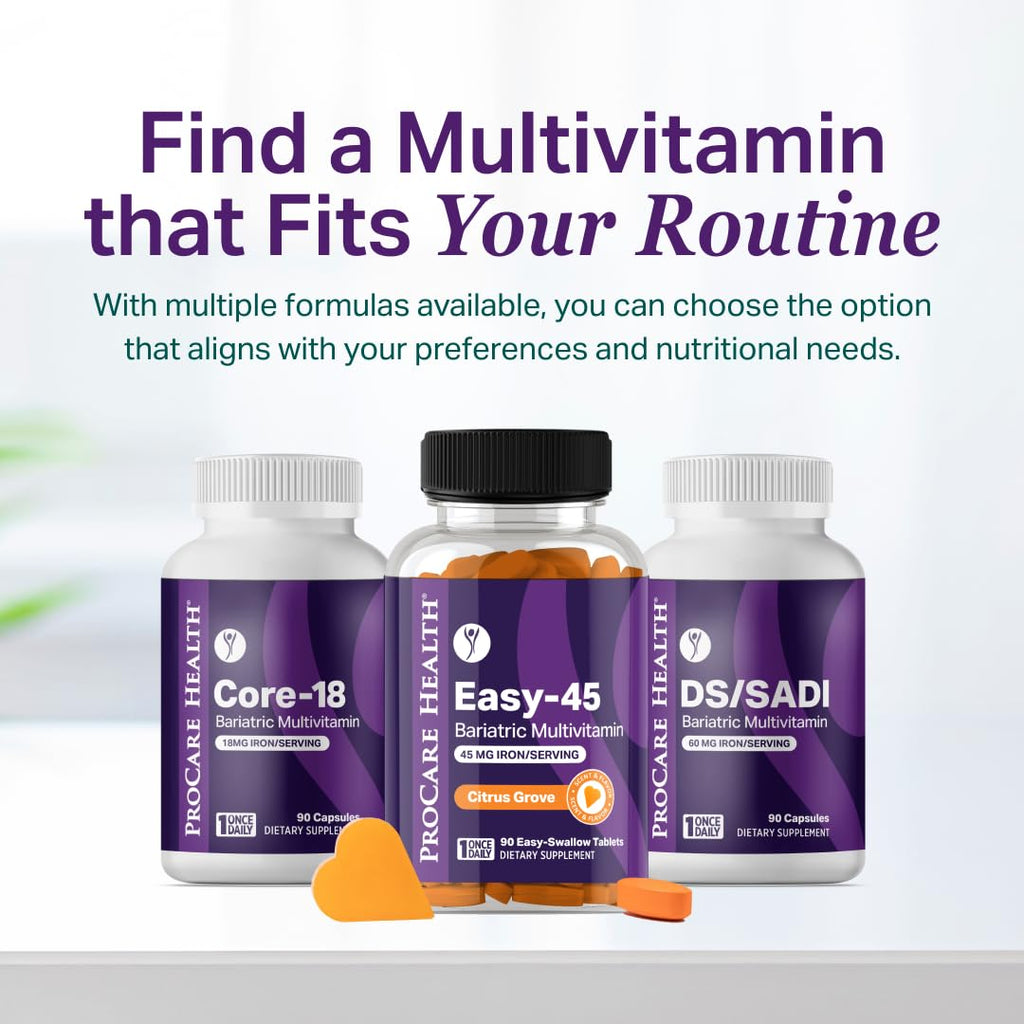 Bariatric Multivitamin 45mg Iron Capsule 30ct U4752