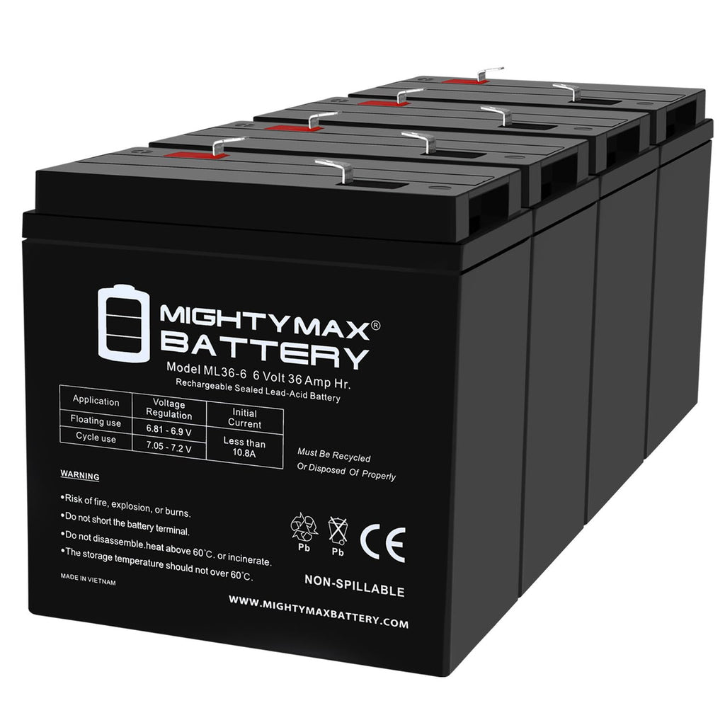 6V 36Ah AGM F2 Terminal Battery P28905