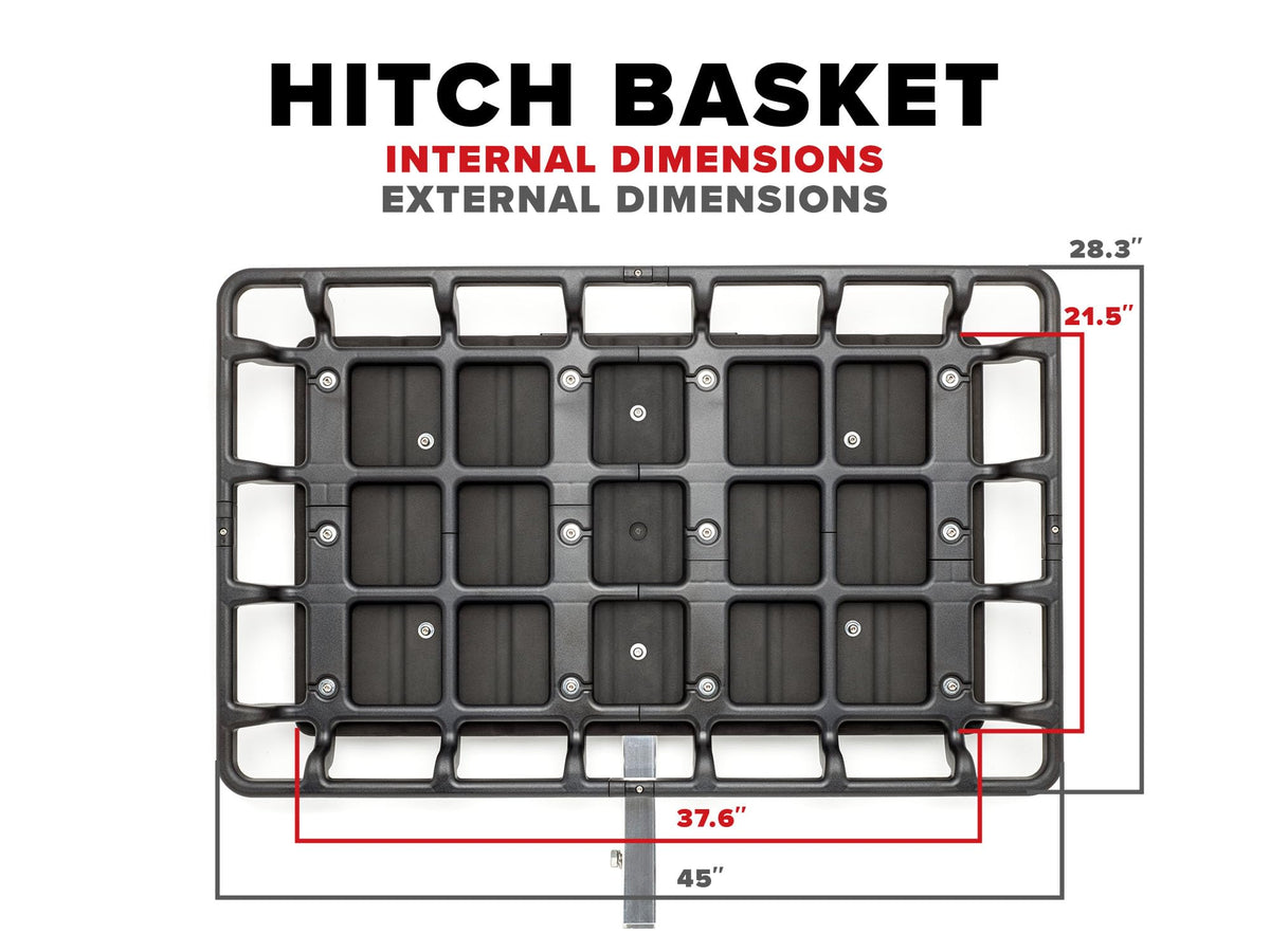 Hitch Cargo Carrier 45"x28" 500lb. Aluminum K793261