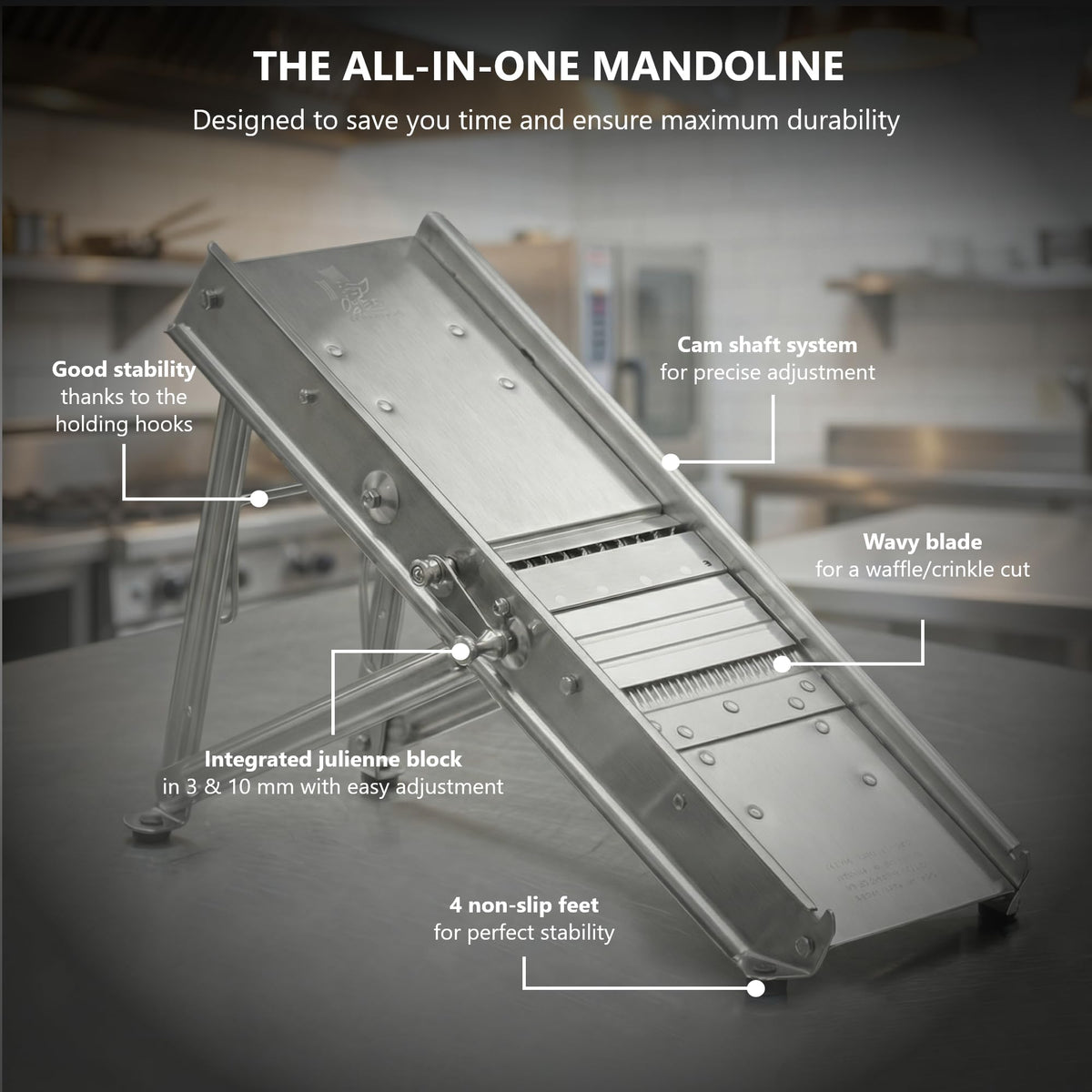 Stainless Steel Mandoline A857