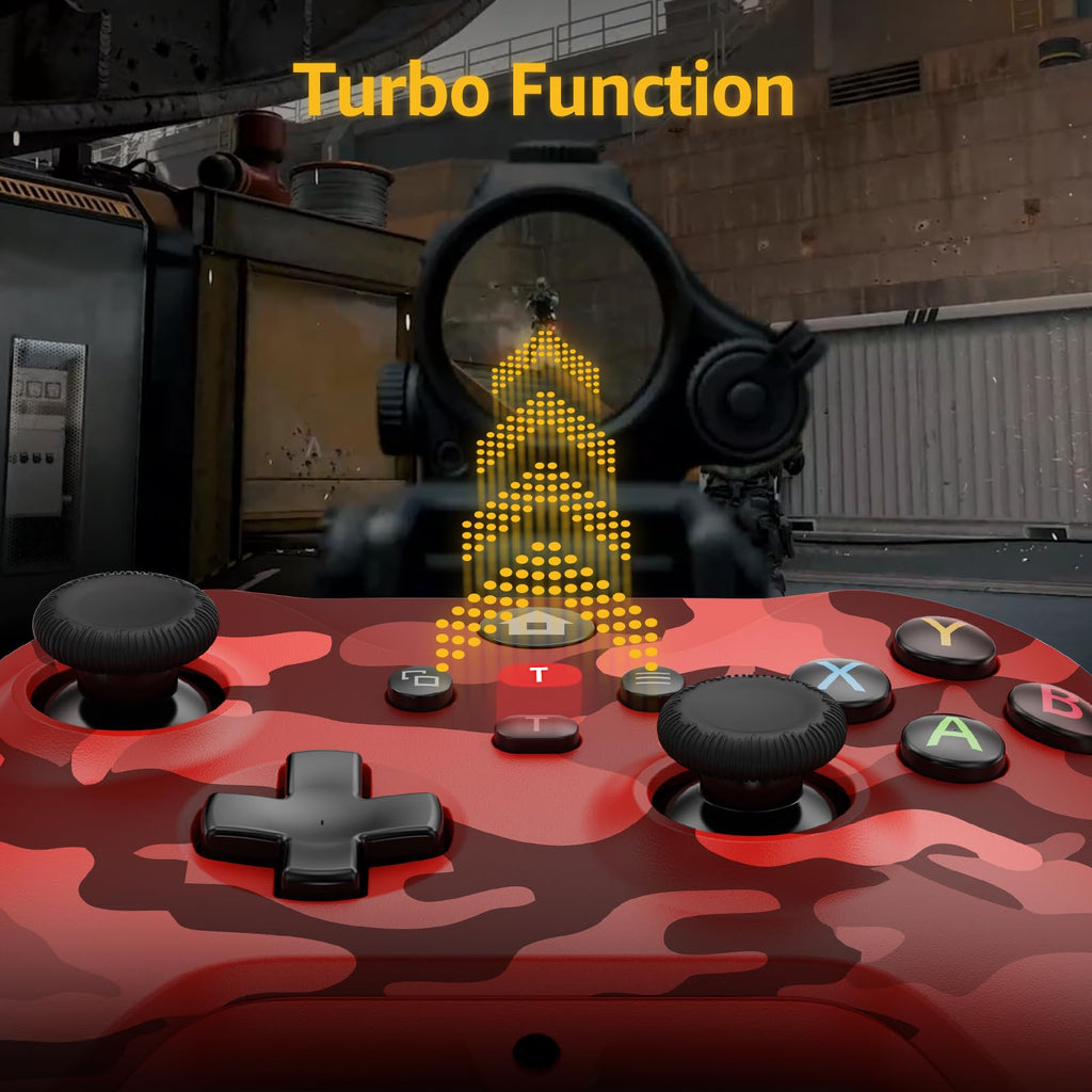 Wireless Controller for X-BOX One/PC Camo Red O907