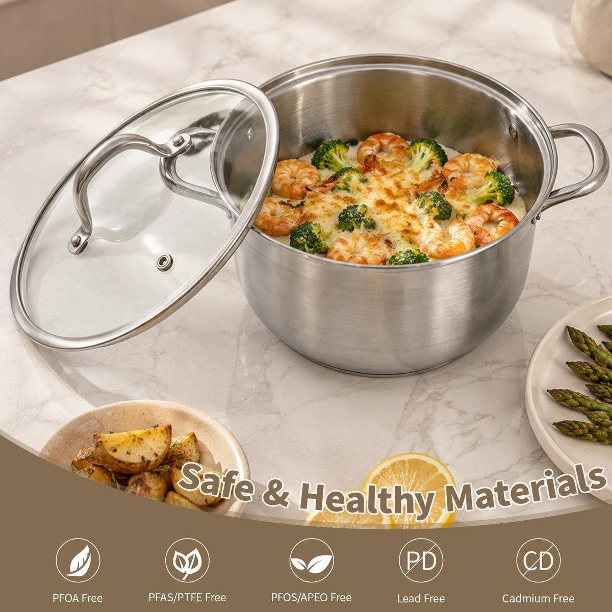 Stainless Steel 12 Quart Stock Pot Z851
