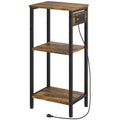 Tall End Table with Charging Station J461
