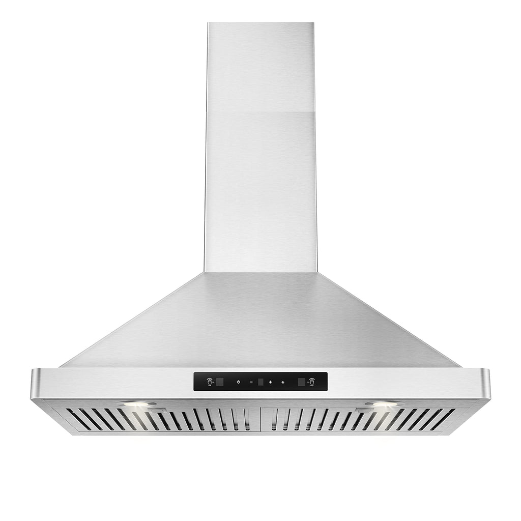 30 Inch Stainless Steel Wall Mount Range Hood F6136