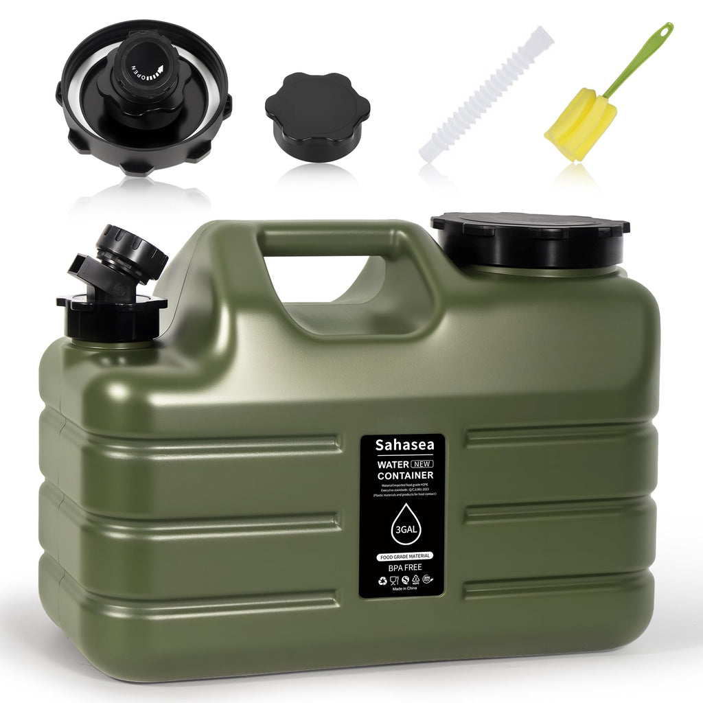 3 Gallon BPA Free Portable Water Jug with Spigot W99180
