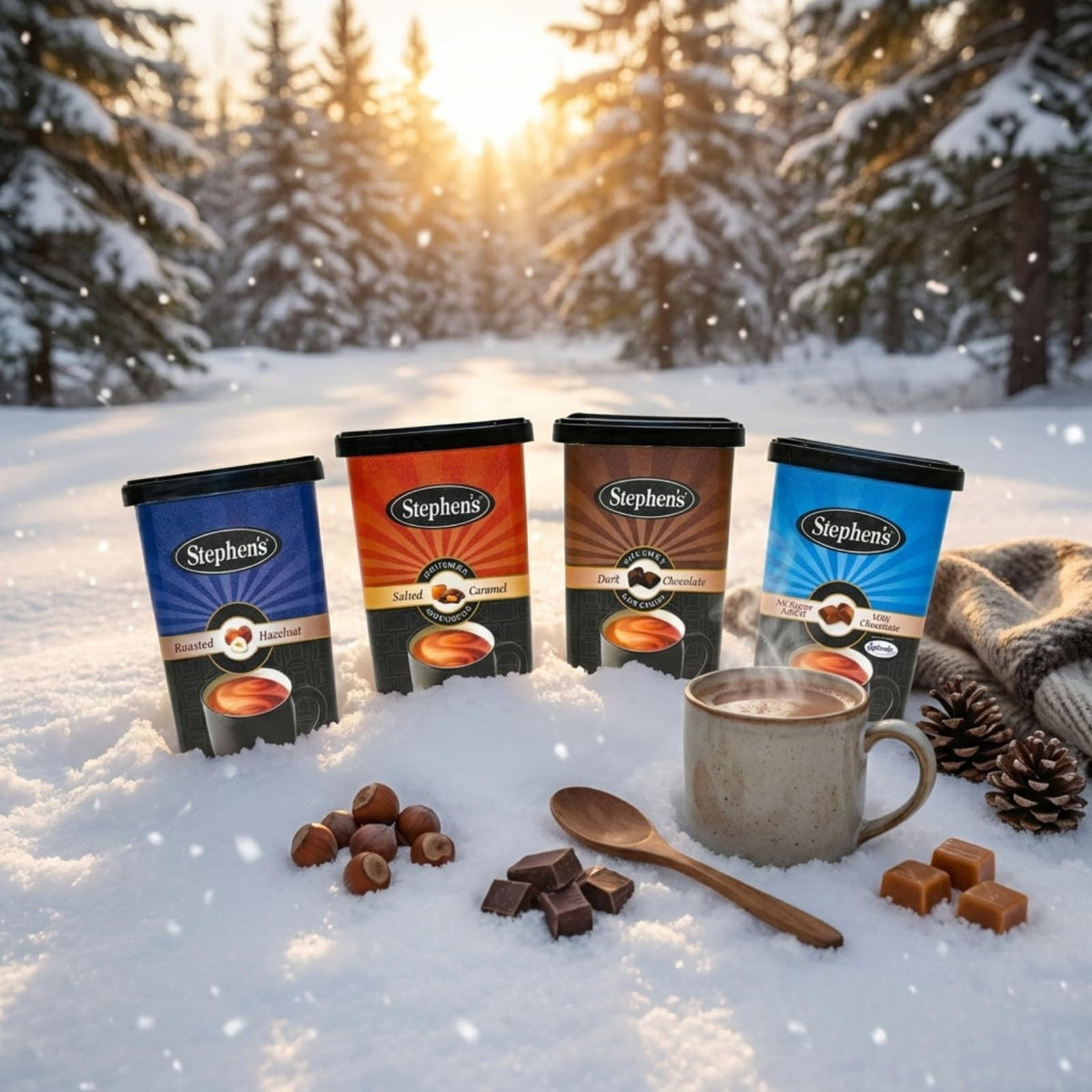 Apple Cinnamon Cider Mix 14 oz Pack of 6 K575