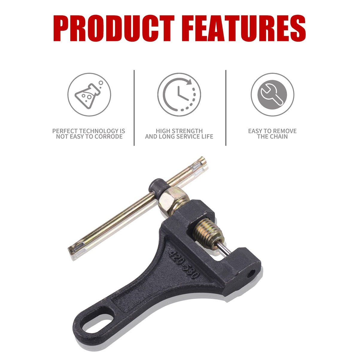 Chain Breaker Tool for Motorcycle ATV Dirt Bike H71793