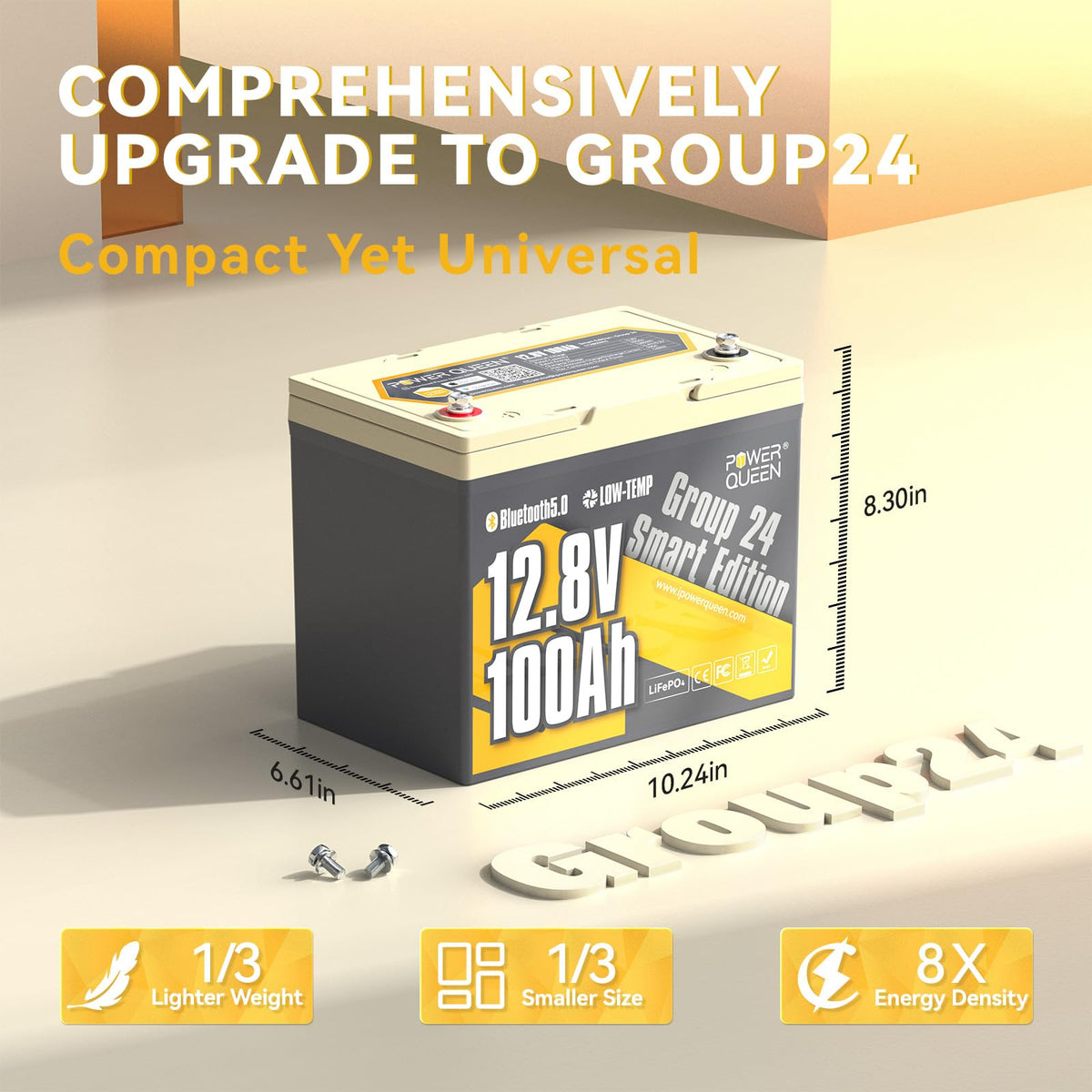 12V 100Ah LiFePO4 Battery T952