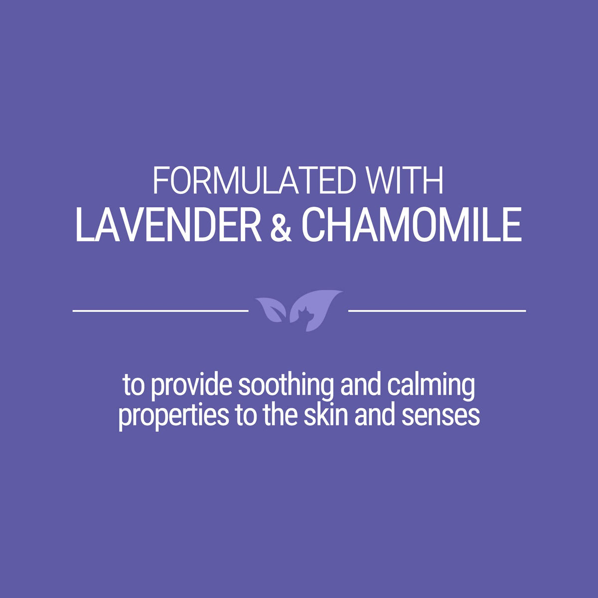 Lavender and Chamomile Calming Dog Shampoo, 1 Gallon Z6324