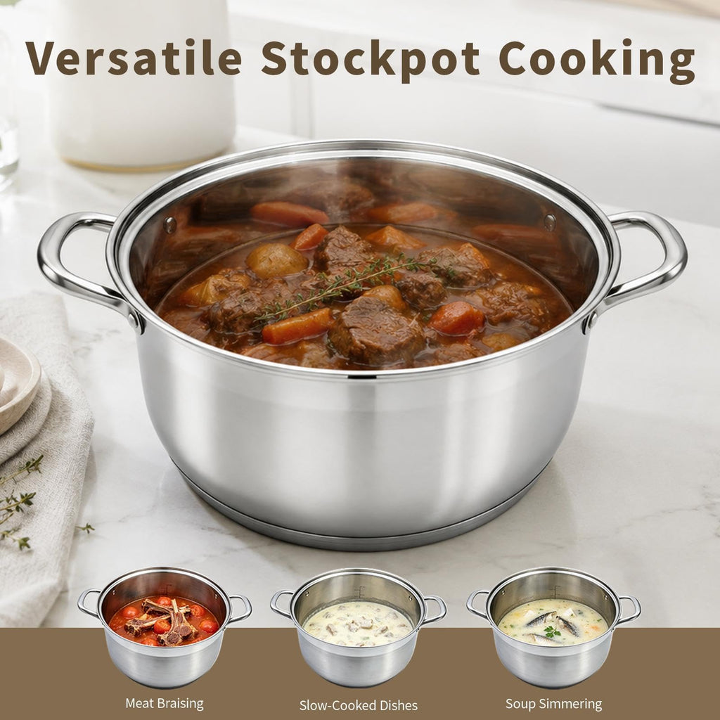 Stainless Steel 12 Quart Stock Pot Z851