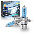 Halogen Headlight Bulbs 9003/H4 High Low Beam 6000K Pack of 2 W3753