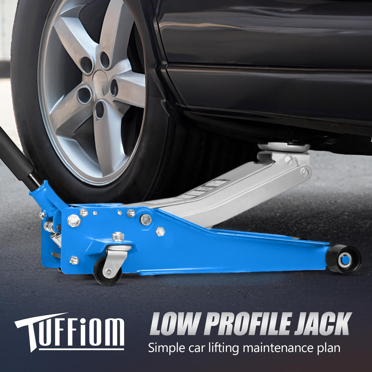 3 Ton Low Profile Aluminum Steel Floor Jack R8281