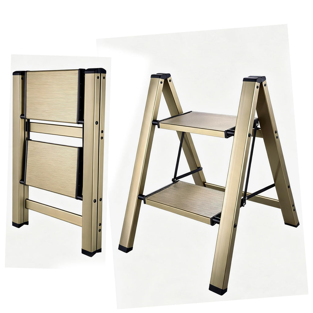 Foldable Aluminum Step Stool J1656