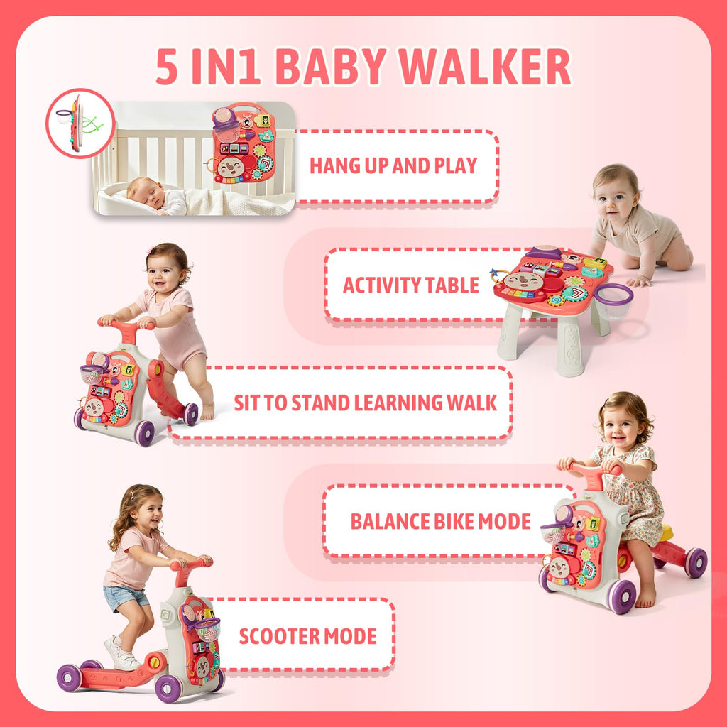 5 in 1 Baby Walker E94581