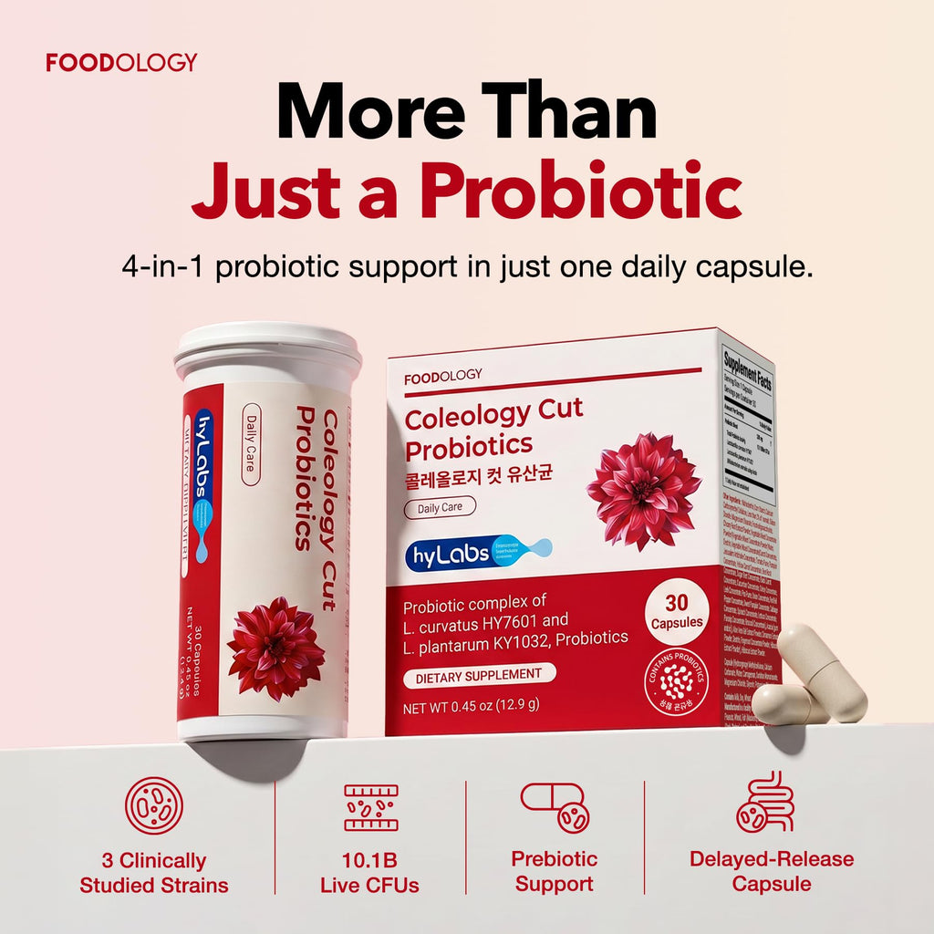 Probiotics for Bloating Relief 30 Capsules O9483