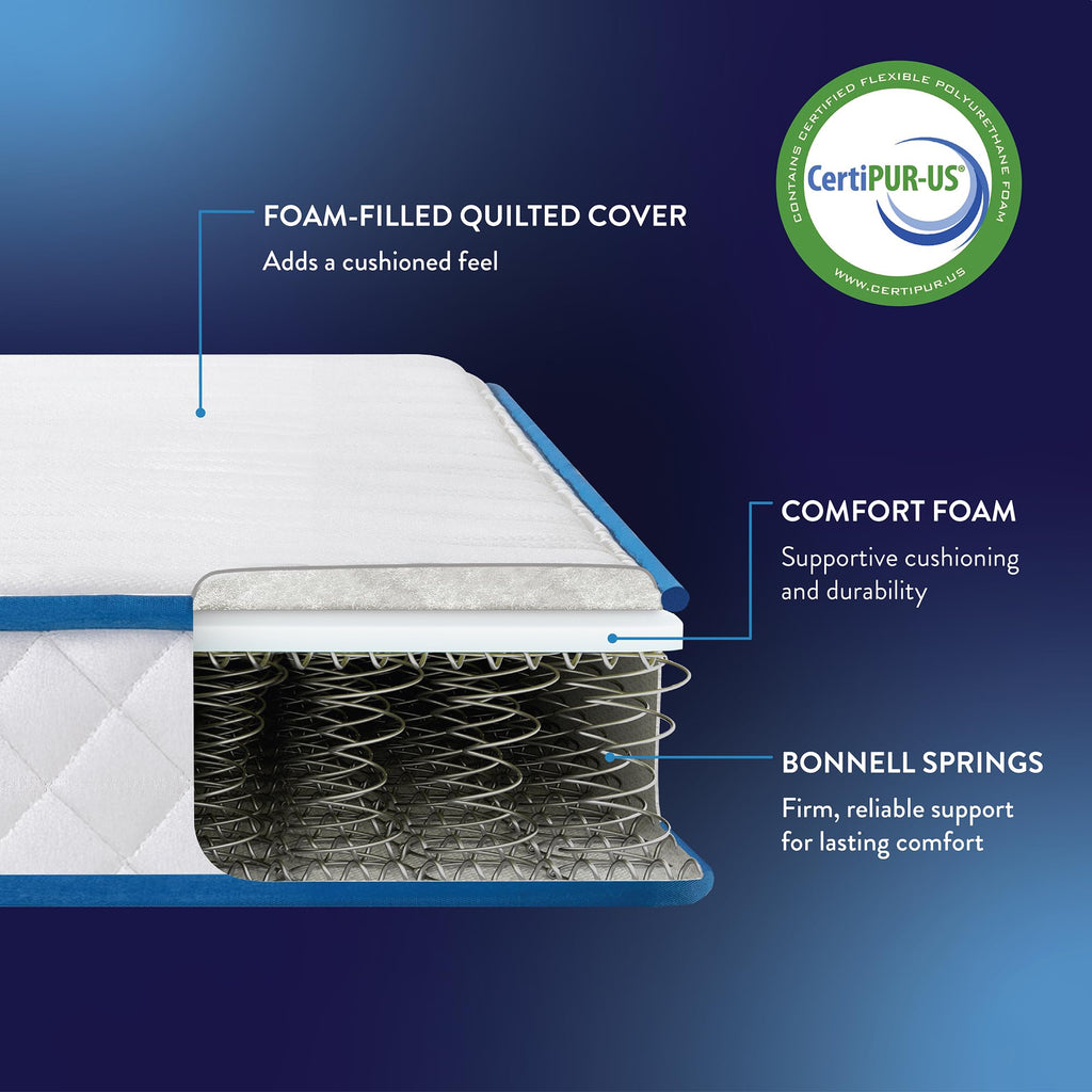 6 Inch Bonnell Spring Hybrid Mattress, Twin C906569