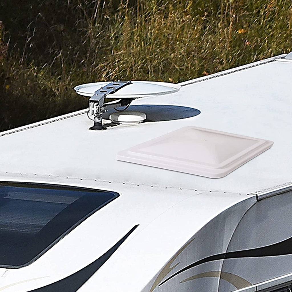 4 Pack 14" White Roof Vent Cover B103820