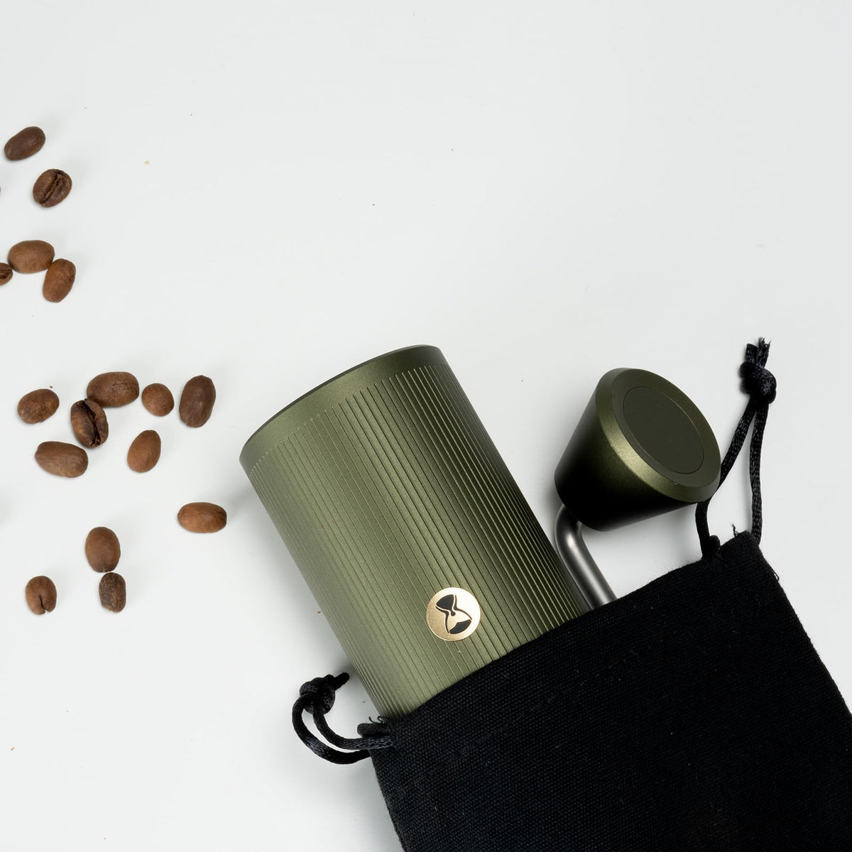 Manual Stainless Steel Conical Burr Coffee Grinder 20g N143
