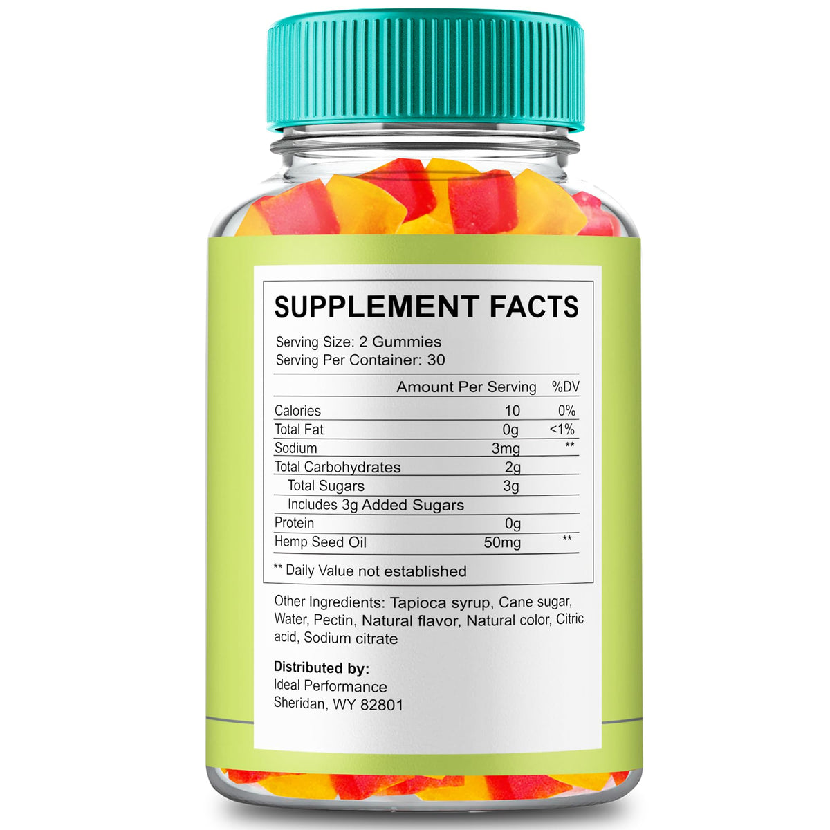 Hemp Gummies 60 Gummies V222