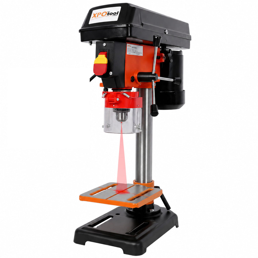 8" Benchtop Drill Press with Laser Guide, 5 Speeds Q6635