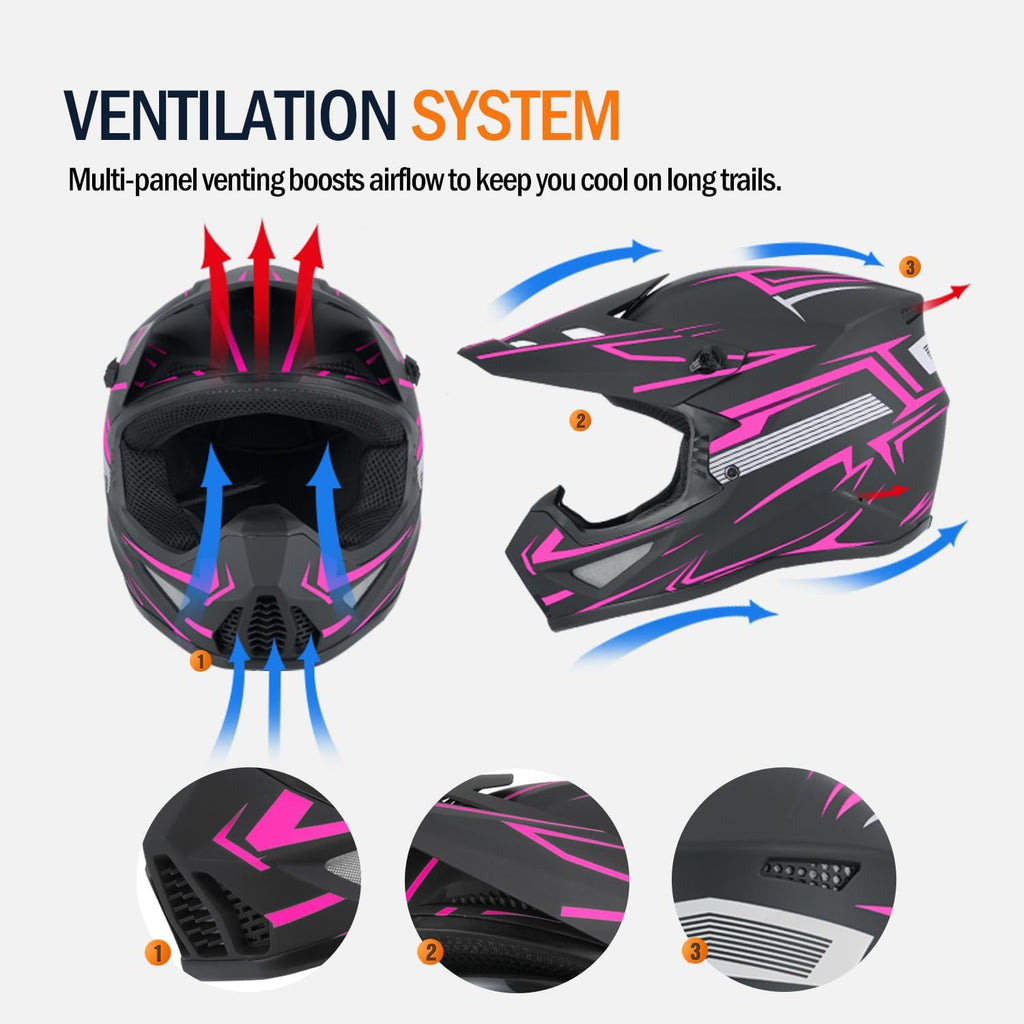 DOT Approved Motocross Helmet Z245