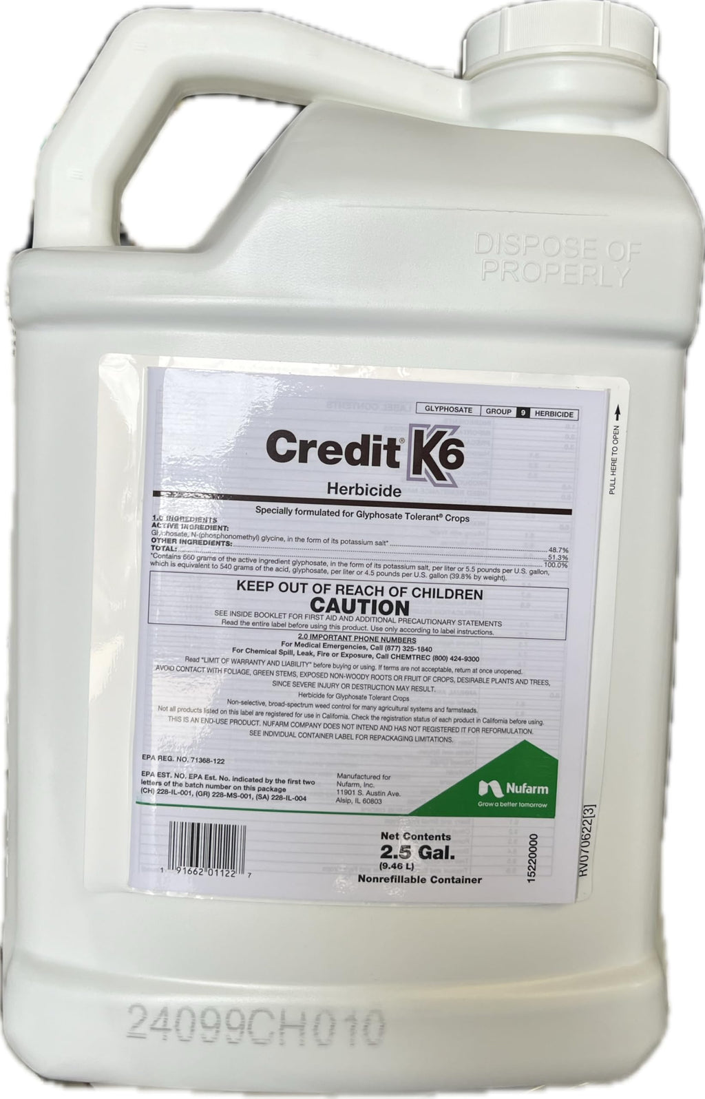Glyphosate 48.7% Herbicide X810