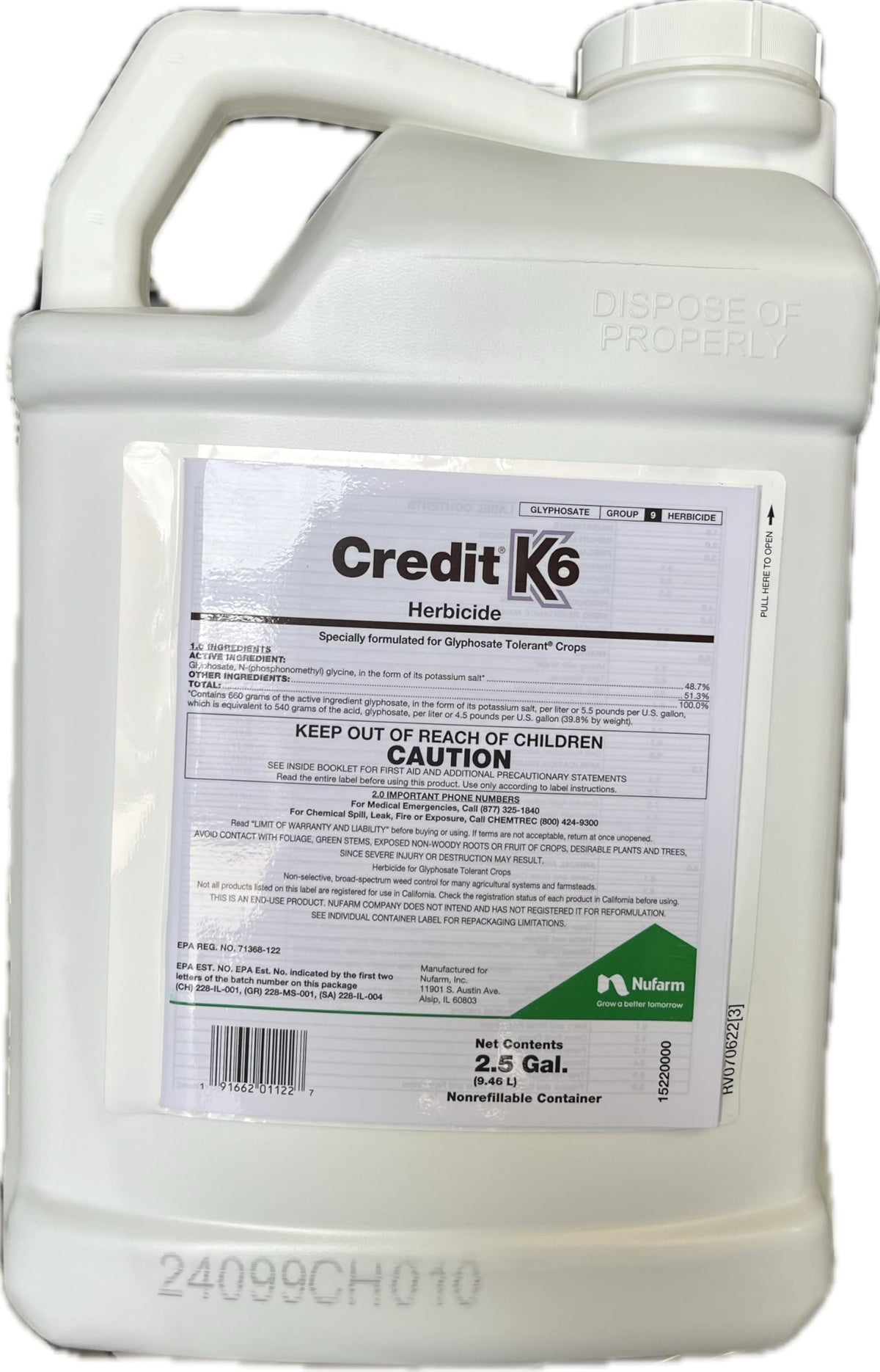 Glyphosate 48.7% Herbicide X810