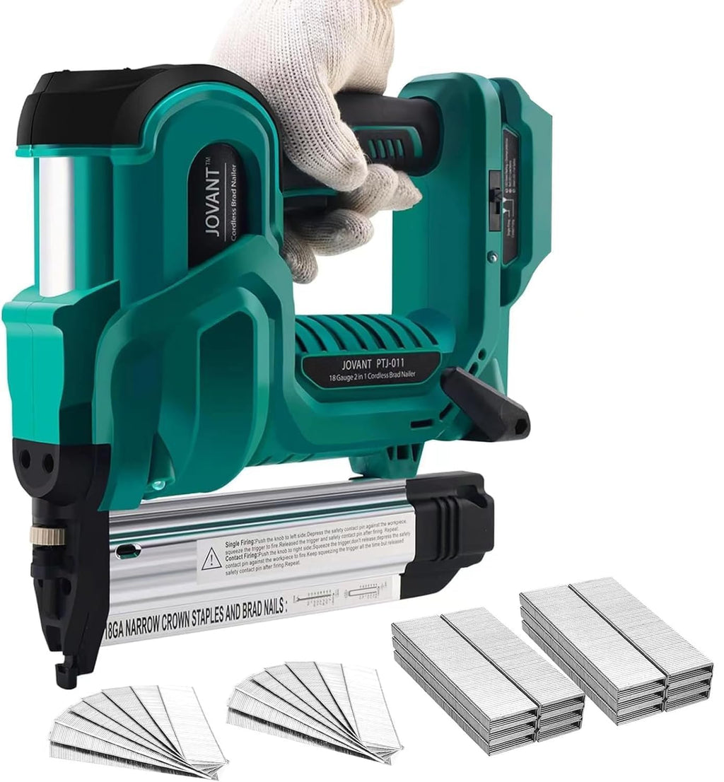 2 in 1 Cordless 18 Gauge Brad Nailer Q160