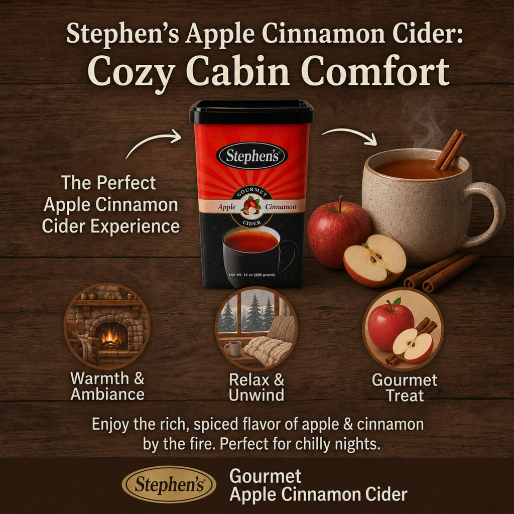 Apple Cinnamon Cider Mix 14 oz Pack of 6 K575