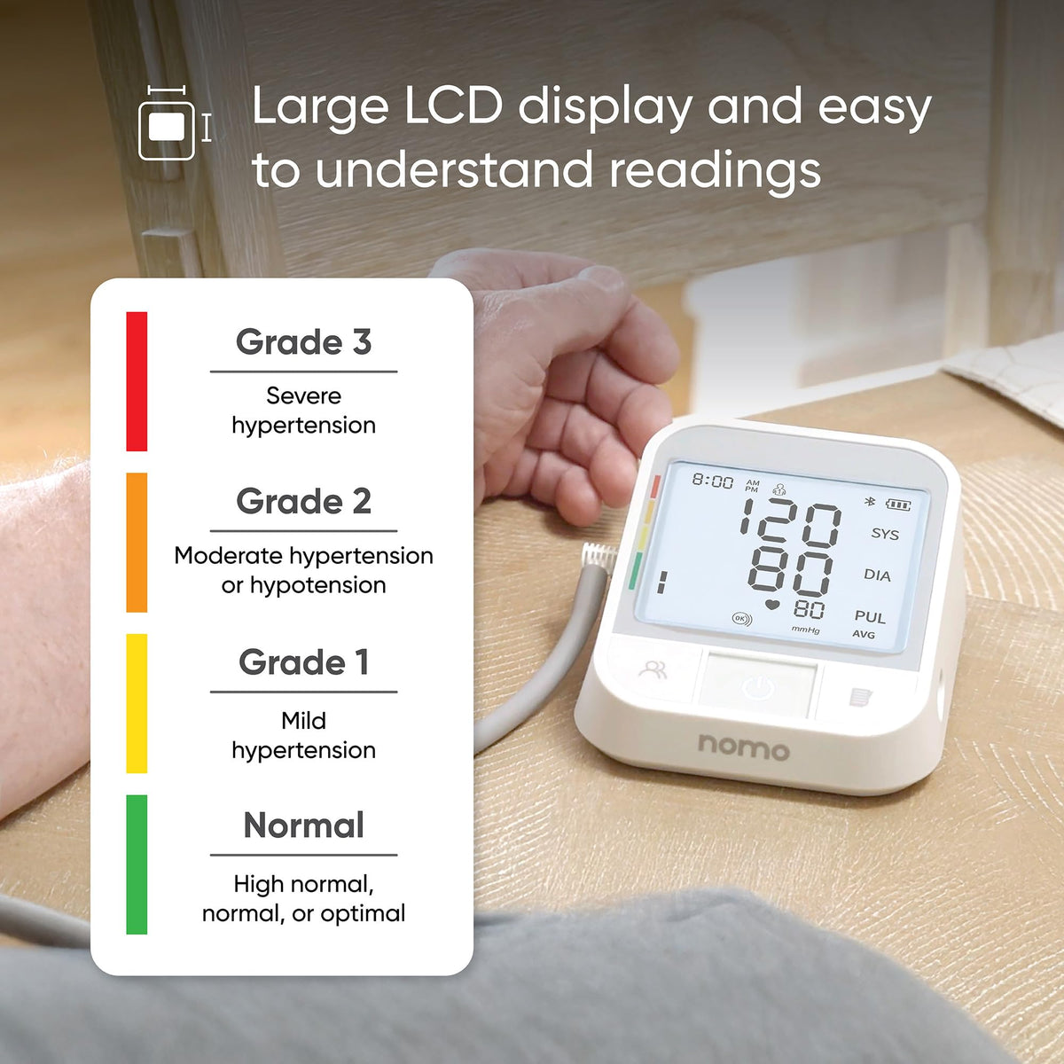 Blood Pressure Monitor with Bluetooth U7184
