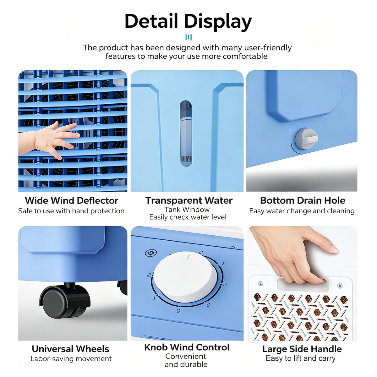 Remote Control Evaporative Air Cooler 20L L63825